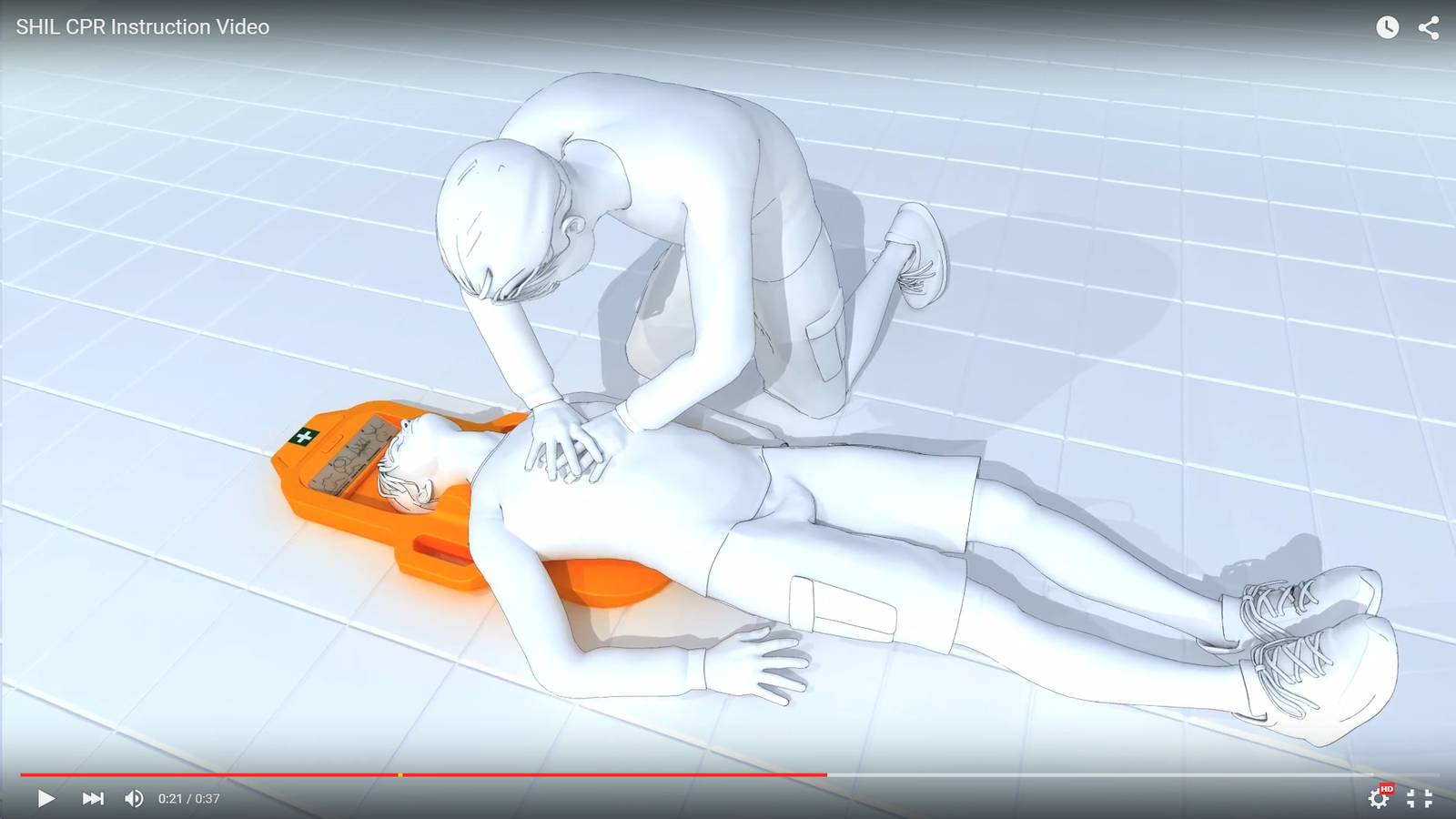 3D Animation - SHIL CPR Instruction Video