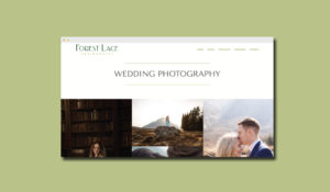 Wedding Photography Website Design